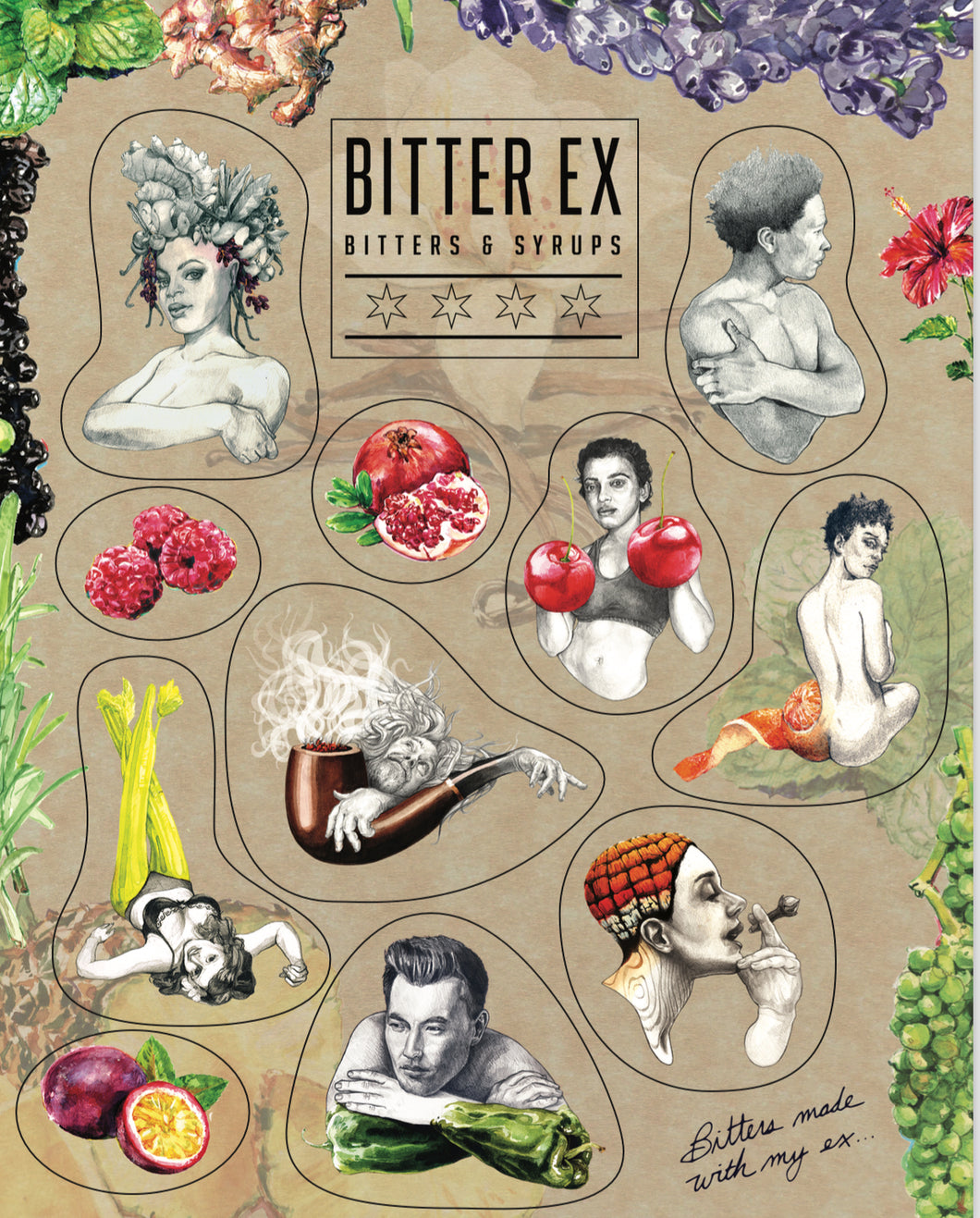 Bitter Ex Sticker Sheet