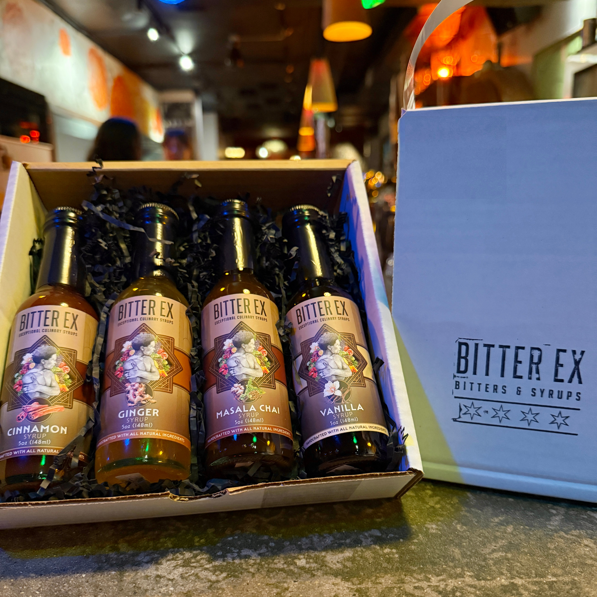 Bitters Package Box Coffee/Tea Box Set – Bitter Ex Bitters & Syrups