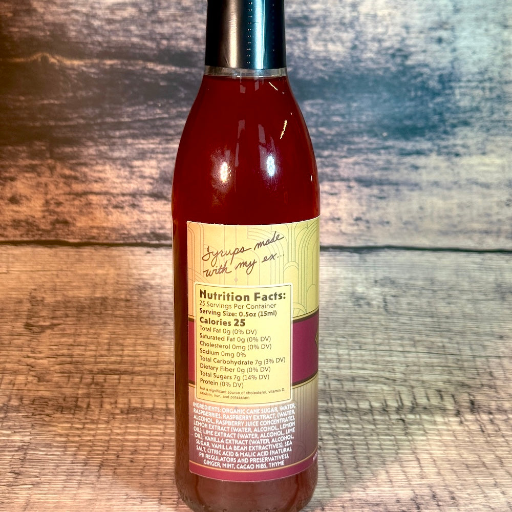 The Bitter Raspberry Raspberry Simple Syrup – Bitter Ex Bitters & Syrups